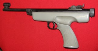 DIANA Luftpistole, eine DIANA MOD. 5 in 4,5mm mit F - Zeichen / Fehler