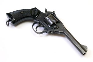 Kipplauf Revolver - Webley & Scott Mark IV "War Finish" | .38S&W