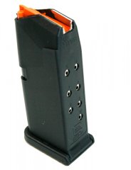 Original GLOCK Ersatzmagazin 10 Schuss für Glock 26 Pistole 9mm Luger 9x19 u.a. PCC LW 3G Schmeisser