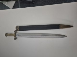 Kurzschwert Artillerie Französisches Bajonett