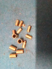 Biete REDUZIERHÜLSEN Kaliber 45 AUF 9mm.380.knall.vollmessing