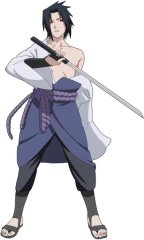 Sasuke Uchiha Naruto Anime Katana