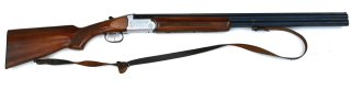 Bockflinte BDF Jagdgewehr Flinte Angelo Zoli Mod. Condor Kal. 12/70, Bj. 1978, Ganzstahlwaffe!