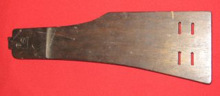 Anschlagschaft für Pistole Luger P08 Ari, wohl ein Nachbau ?