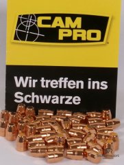 100St. CAMPRO Geschosse .38(.357Dia.) - 125 - TC-FCP - verkupfert - #CP38-125TC