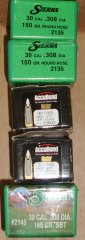 400 Geschosse 308 Accubond ,Sierra