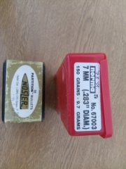 Konvolut Geschosse 7 mm, Nosler, Norma, 96 St