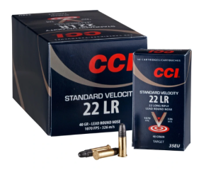 CCI .22 lfb. Standard Velocity 2,6g/40grs.