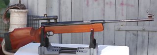 Matchgewehr Haenel 312 mit Zielfernrohr