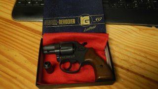 Schreckschuß Revolver Röhm RG 59 N Le Petit / Kaliber 9mm R Knall PTB 735 Topzustand
