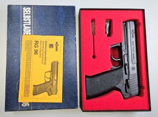 original RÖHM, OVP, RG 96, 9mm P.A.K.