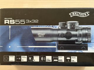 Leuchtpunktvisier Walther RS55 3x32