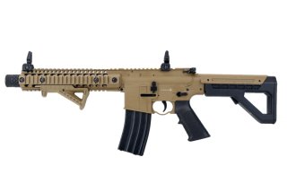 Crosman Panther Arms DPMS SBR Full auto vollautomatisch FDE Coyote CO2-Luftgewehr 4,5 mm .177 BBs