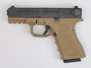 Softair Pistole ISSC M22 desert von WE (Wei-ETech), 6mm GBB