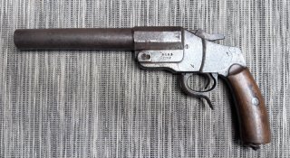 Seltene WW1 Leuchtpistole