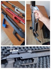 Untergriff für Walther Steyr Anschütz Feinwerkbau Auflageschaft Auflageschießen Klamkenchwyten WKP