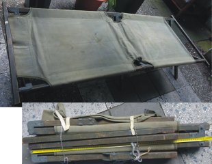 US-Army: Orig. Klapp-Feldbett