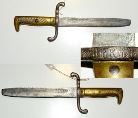 Grabendolch aus deutschem Bajonett 1871 S