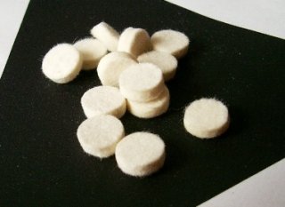 Verdämmungspfropfen Kaliber .44/45, 3mm stark (100 Stück) - VFG Qualität