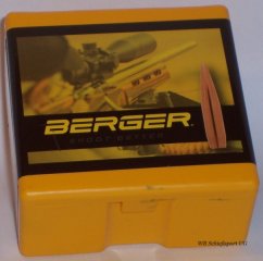 100St. Berger Geschosse 6,5mm(.264Dia.) - 140 - Hybrid Target - #26414
