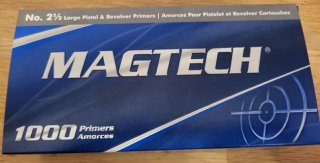 1000St.Magtech Boxer-Zündhütchen - LARGE Pistol-No 2 1/2-
