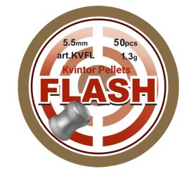 Kvintor Flash Kwintor Flash Knall Diabolos 5,5 mm .22 50 Stück 1,3 Gramm für Luftgewehr Luftpistolen