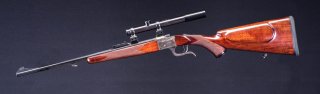Fraser Blockbüchse .22 Hornet mit ZF Kaps Ziellux 2 1/2x19