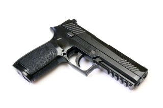 CO² BlowBack Pistole - SIG Sauer Mod. P320 | 4,5mm Diabolo & BB