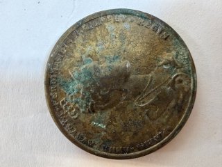 Originale Krönungsmedaille 1836 Maria Anna von Savoyen – Prag 1836 – Bronze