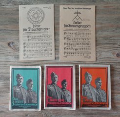WH / RFF SOLDATEN LIEDERBÜCHER KONVOLUT