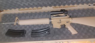 Wei-ETech M16A3 Open-Bolt GBB - tan inkl. Koffer