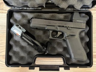 T4E GLOCK 17 Gen5 RAM-Waffe Cal. .43 – Schwarz mit Zubehör