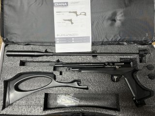 DIANA chaser Rifle Set 4,5mm - Druckluft Co2 Non BlowBack