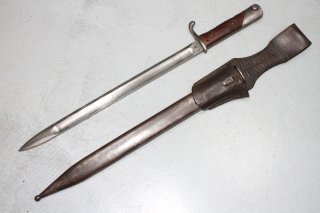 Seitengewehr S14 Bajonett S15 "Gotscho" mit Lederfrosch