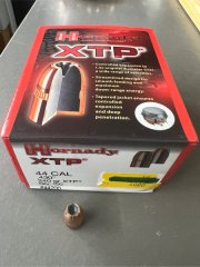 200 Geschosse Hornady XTP im Kaliber .44