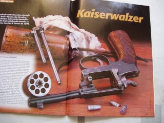 Visier - Heft : ** Kaiserwalzer -- R & G Revolver M 1898 **