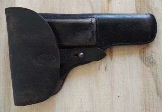 alte Pistolentasche Walter P38 Astra 600 späte Wehrmacht? früher BGS? Akah