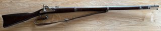 Neuproduktion Vorderlader Perkussion Gewehr, US Springfield Modell 1861, Armi Sport Italy, Kal. .58