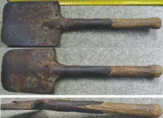 Orig. Infanterie-Spaten M 1874 Kellerfund