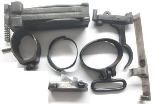 Ersatzteile Kleinteile für Repetierer Carl Gustav Schweden Mauser Mod 96 K98 Kaliber 6,5x55SE, Teile