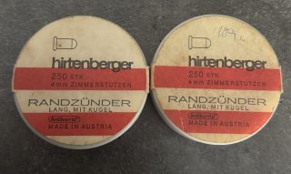 Hirtenberger 4mm Randzünder - lang, mit Kugel