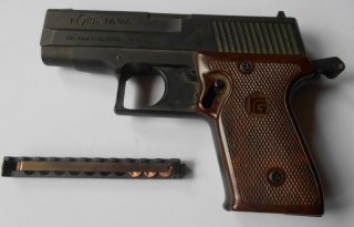 alte Schreckschuss Pistole Röhm RG 300 Cal. 6mm Platz Flobert Sammlerstück