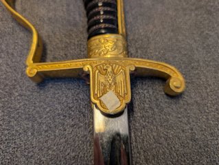 Originaler Heeresoffiziersäbel Carl Eickhorn Solingen – Top Zustand inkl. Portpee & Scheide