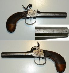 Perkussions-Terzerol um 1860, Belgien