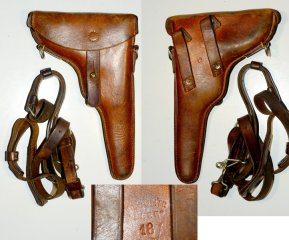 original schweizer Pistolentasche zur Luger 06