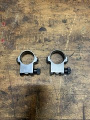 orig. Ruger MINI 14 / Mini 30 Ringmontagen Stainless Steel Weaver klemm