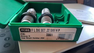 Matritze RCBS 22 SAV HP