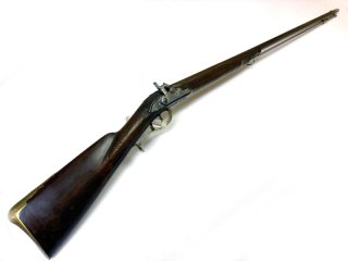 Perkussionsgewehr um 1840 – Jagdflinte sog. "Vogelflinte"