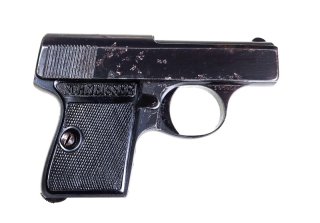 Westentaschenpistole, C.G. Haenel, Schmeisser Modell II, 6,35mm Browning
