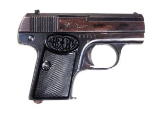 Westentaschenpistole, Rheinische Metallwaren- und Maschonenfabrik Sömerda, Dreyse, 6,35mm Browning